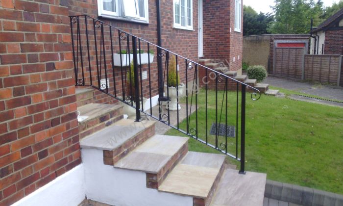 Balustrades — bespoke steel metalwork by PL Trading, London