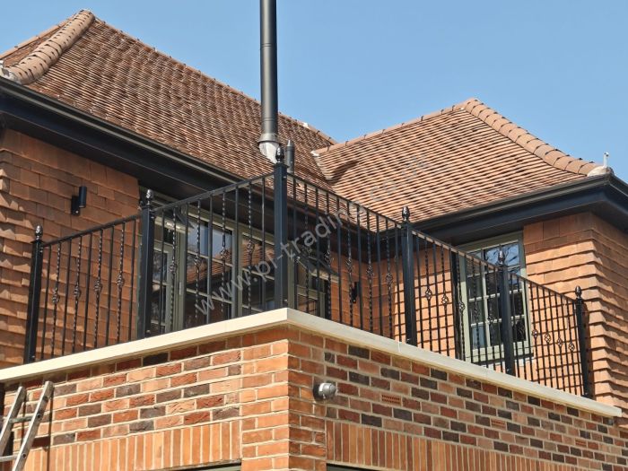 Balustrades — bespoke steel metalwork by PL Trading, London
