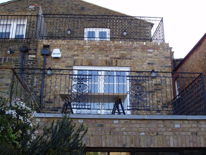 Balustrades — bespoke steel metalwork by PL Trading, London