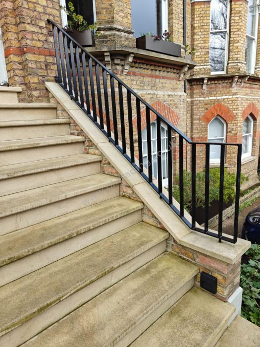 Balustrades — bespoke steel metalwork by PL Trading, London