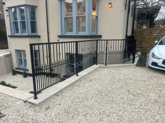 Balustrades — bespoke steel metalwork by PL Trading, London