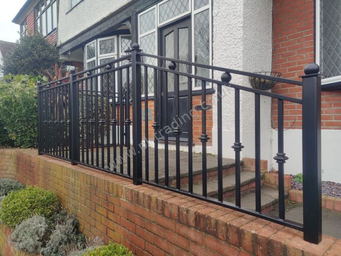 Balustrades — bespoke steel metalwork by PL Trading, London