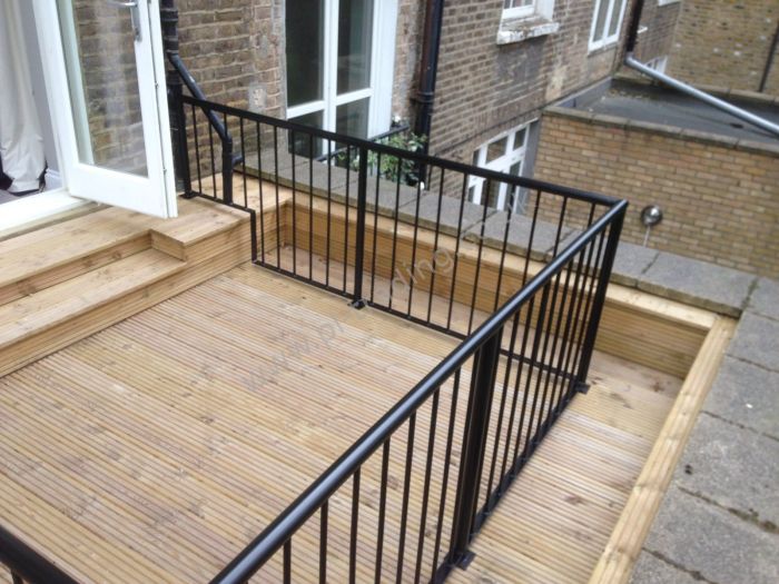 Balustrades — bespoke steel metalwork by PL Trading, London
