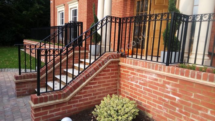 Balustrades — bespoke steel metalwork by PL Trading, London