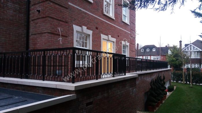 Balustrades — bespoke steel metalwork by PL Trading, London