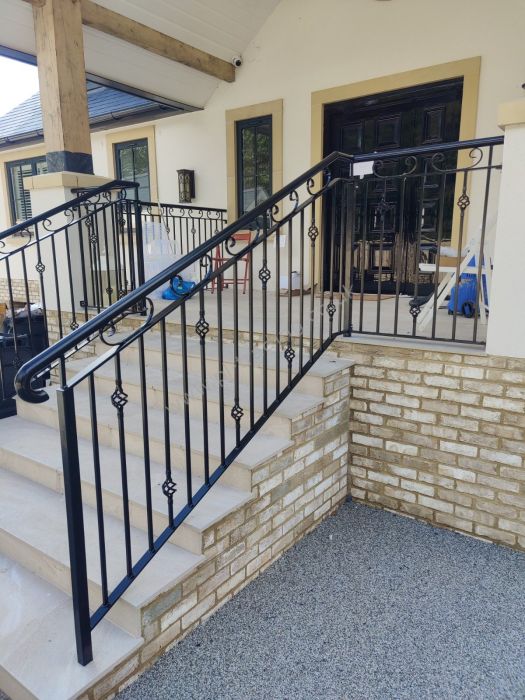 Balustrades — bespoke steel metalwork by PL Trading, London
