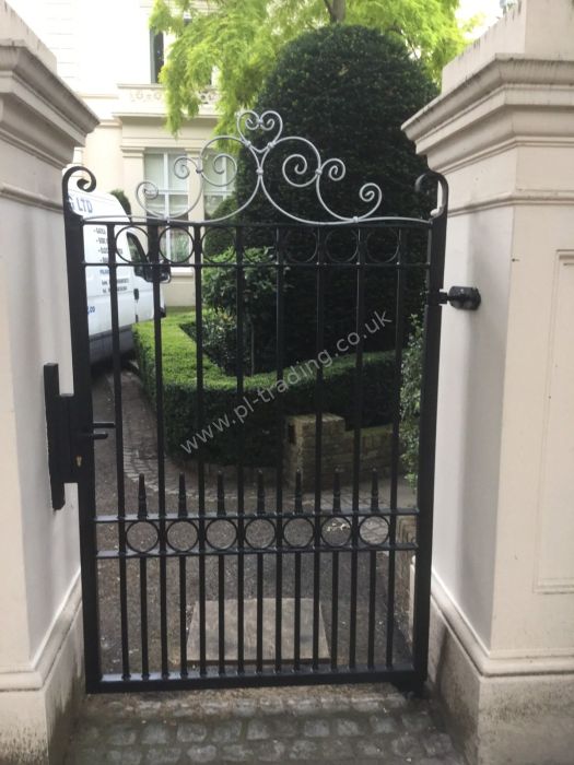 Gates — bespoke steel metalwork by PL Trading, London