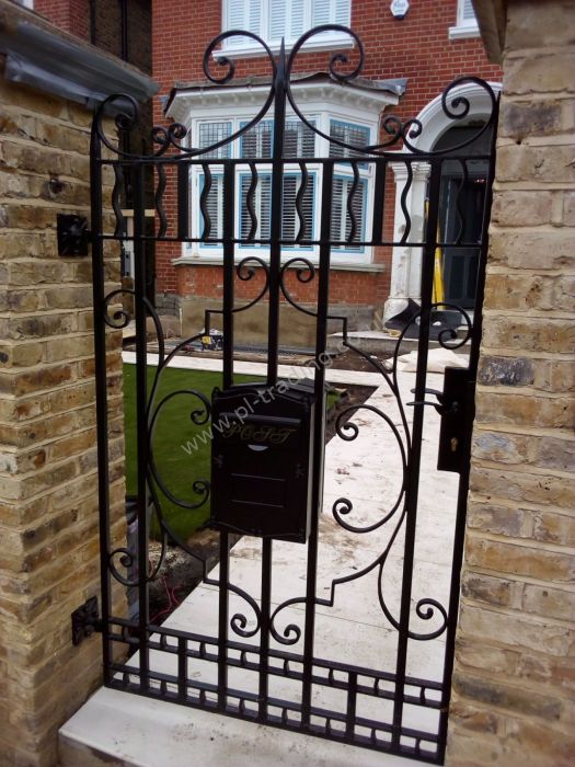 Gates — bespoke steel metalwork by PL Trading, London