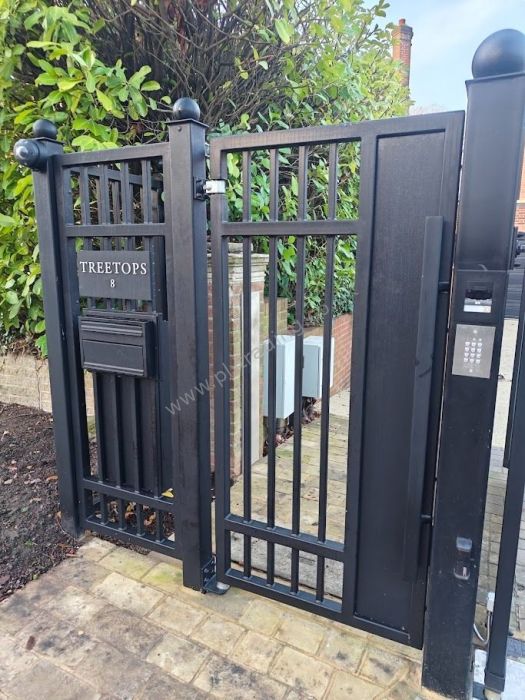 Gates — bespoke steel metalwork by PL Trading, London
