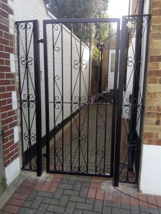 Gates — bespoke steel metalwork by PL Trading, London