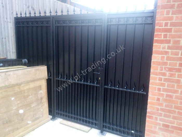 Gates — bespoke steel metalwork by PL Trading, London