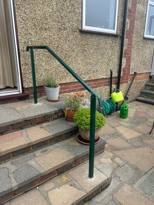 Handrails — bespoke steel metalwork by PL Trading, London