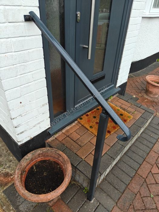 Handrails — bespoke steel metalwork by PL Trading, London