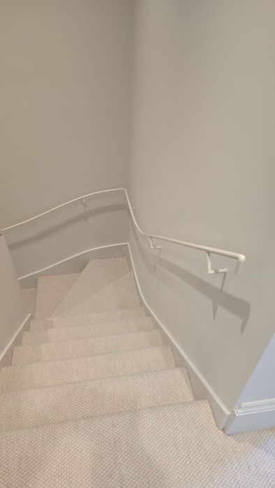 Handrails — bespoke steel metalwork by PL Trading, London