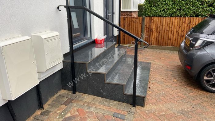 Handrails — bespoke steel metalwork by PL Trading, London