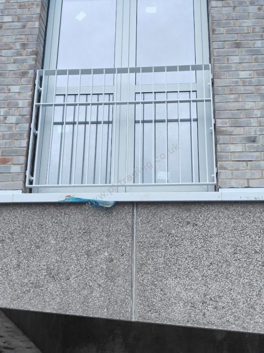 Juliet Balcony — bespoke steel metalwork by PL Trading, London