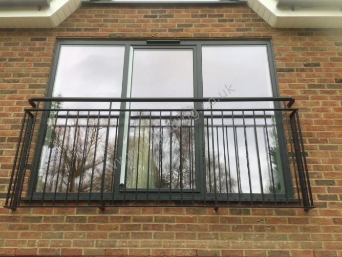 Juliet Balcony — bespoke steel metalwork by PL Trading, London