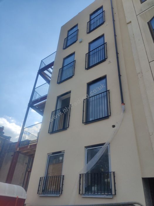 Juliet Balcony — bespoke steel metalwork by PL Trading, London