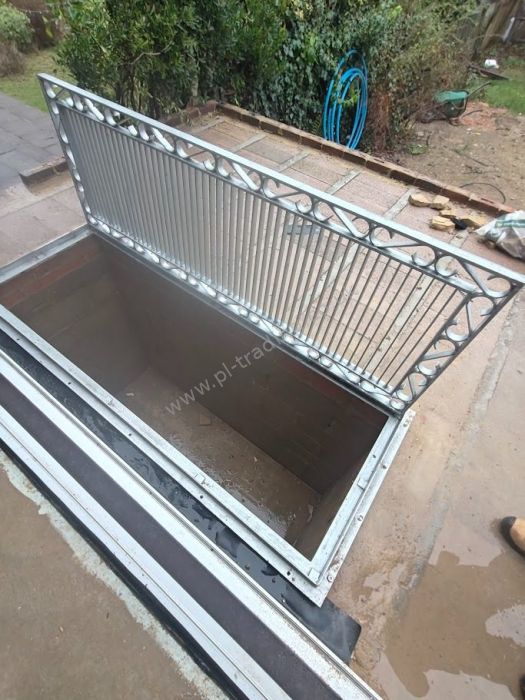 Light Well Grilles — bespoke steel metalwork by PL Trading, London