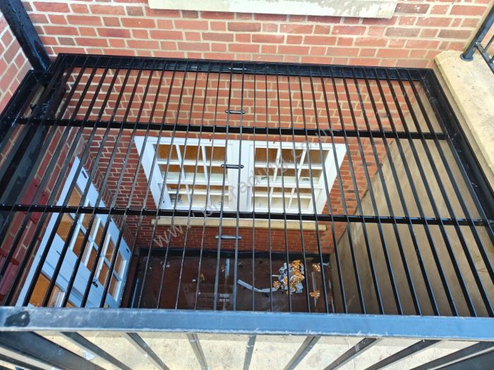 Light Well Grilles — bespoke steel metalwork by PL Trading, London