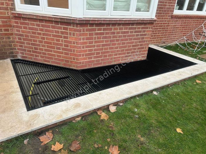 Light Well Grilles — bespoke steel metalwork by PL Trading, London