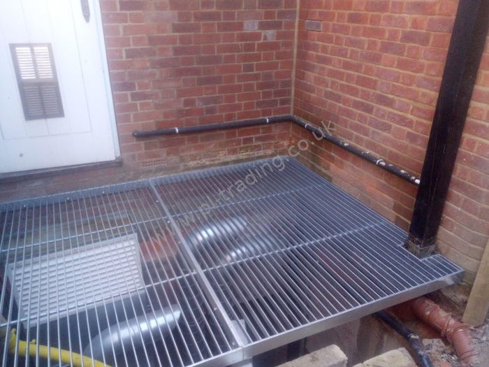 Light Well Grilles — bespoke steel metalwork by PL Trading, London