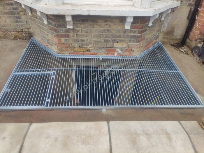 Light Well Grilles — bespoke steel metalwork by PL Trading, London
