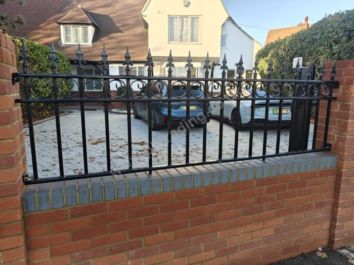 Railings — bespoke steel metalwork by PL Trading, London