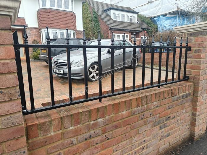 Railings — bespoke steel metalwork by PL Trading, London