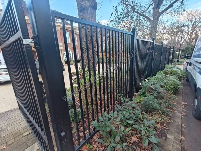 Railings — bespoke steel metalwork by PL Trading, London