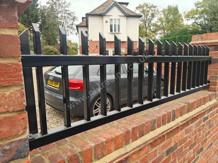 Railings — bespoke steel metalwork by PL Trading, London