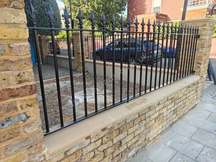 Railings — bespoke steel metalwork by PL Trading, London