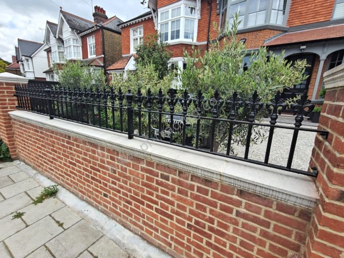 Railings — bespoke steel metalwork by PL Trading, London