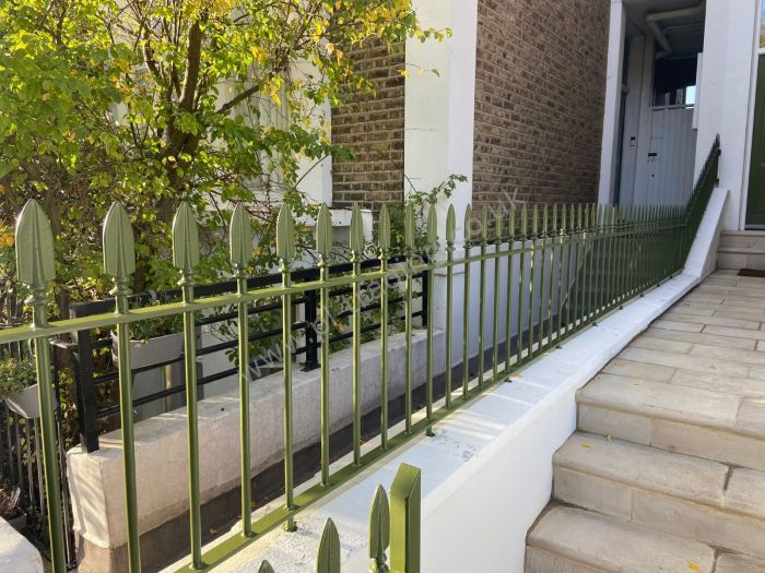 Railings — bespoke steel metalwork by PL Trading, London
