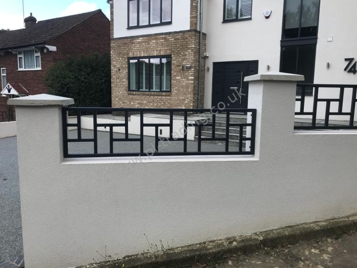 Railings — bespoke steel metalwork by PL Trading, London