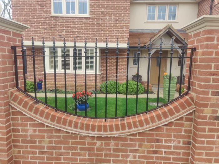 Railings — bespoke steel metalwork by PL Trading, London