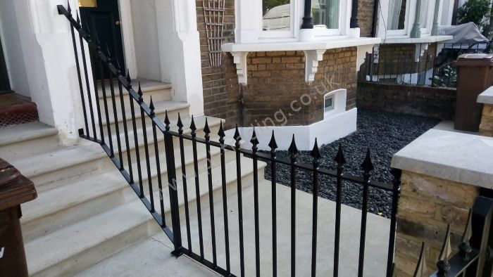 Railings — bespoke steel metalwork by PL Trading, London