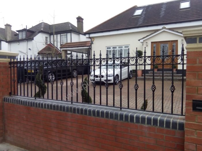 Railings — bespoke steel metalwork by PL Trading, London