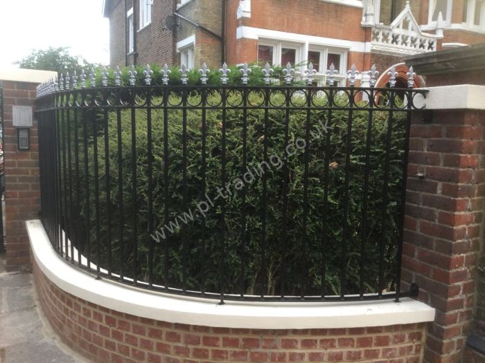 Railings — bespoke steel metalwork by PL Trading, London