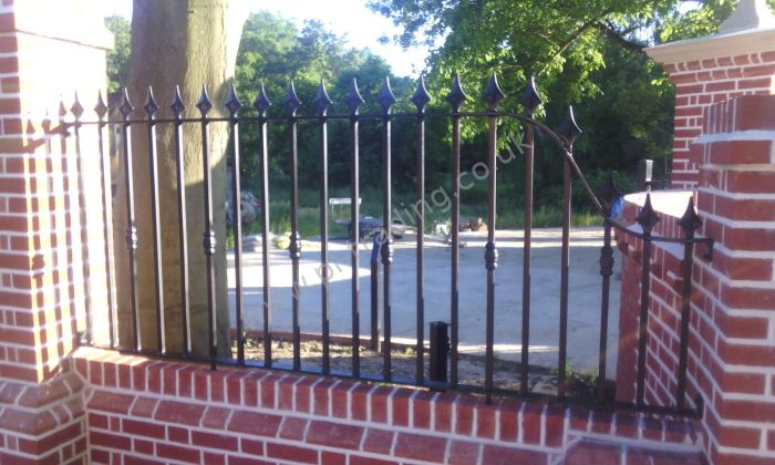 Railings — bespoke steel metalwork by PL Trading, London