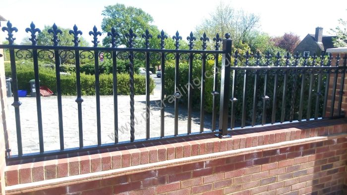 Railings — bespoke steel metalwork by PL Trading, London