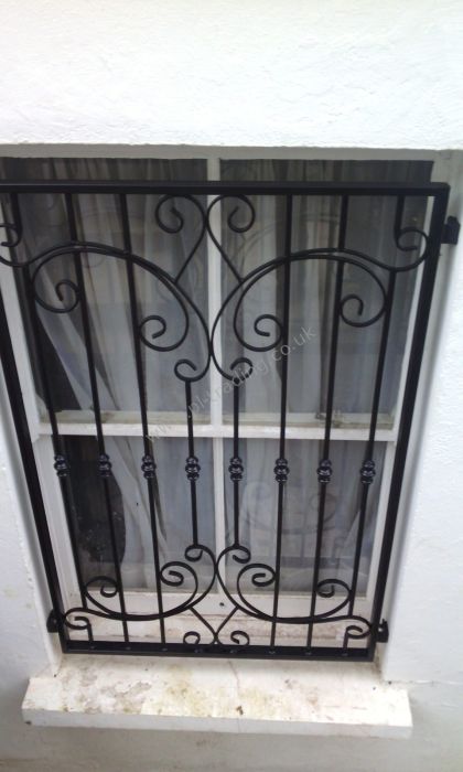 Security Grilles — bespoke steel metalwork by PL Trading, London