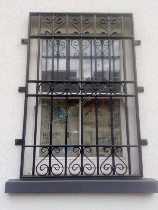 Security Grilles — bespoke steel metalwork by PL Trading, London