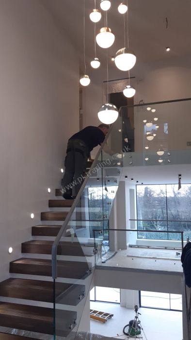 Stairs And Platform — bespoke steel metalwork by PL Trading, London