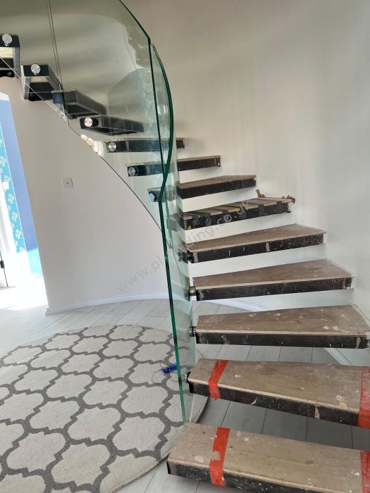 Stairs And Platform — bespoke steel metalwork by PL Trading, London